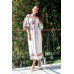 Embroidered dress "Queen's Roses"